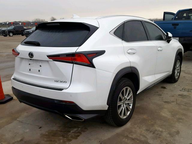 JTJYARBZ4J2109936 - 2018 LEXUS NX 200T WHITE photo 4