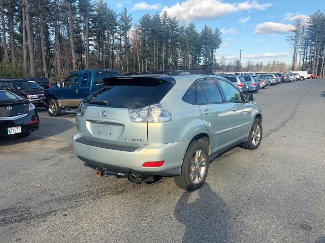 JTJHW31U372009596 - 2007 LEXUS RX 400H SILVER photo 4