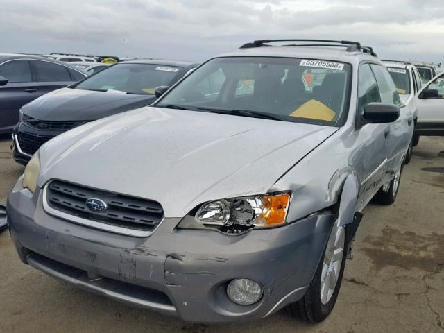 4S4BP61C376326992 - 2007 SUBARU LEGACY OUT SILVER photo 2