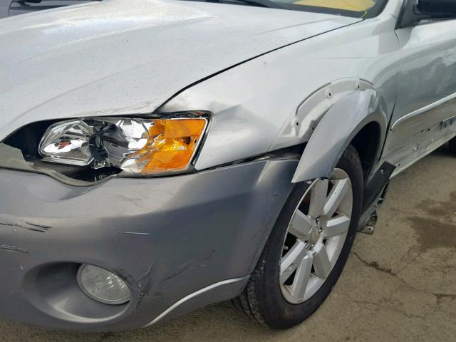 4S4BP61C376326992 - 2007 SUBARU LEGACY OUT SILVER photo 9