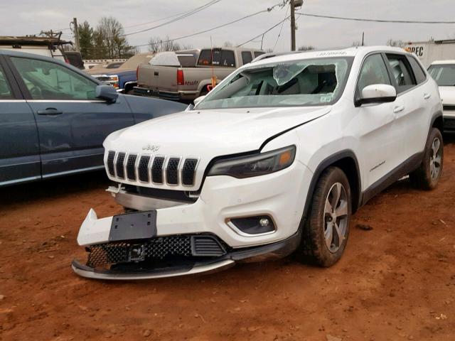 1C4PJMDX0KD225203 - 2019 JEEP CHEROKEE L WHITE photo 2