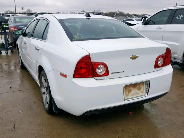 1G1ZC5E0XCF228215 - 2012 CHEVROLET MALIBU 1LT 白色 照片 3
