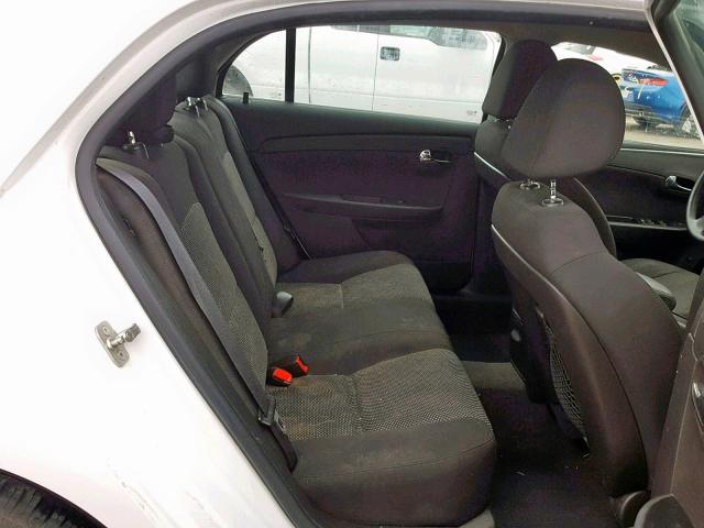 1G1ZC5E0XCF228215 - 2012 CHEVROLET MALIBU 1LT 白色 照片 6