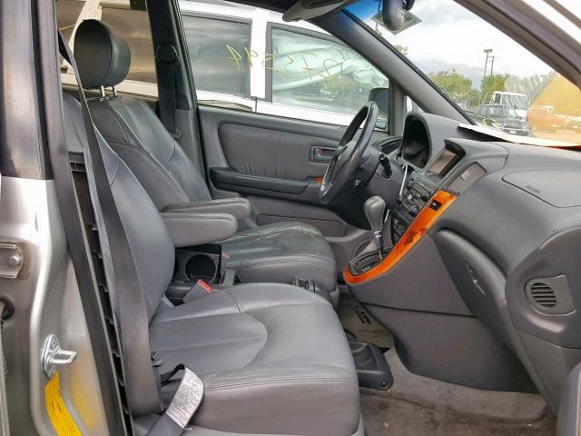 JT6HF10U8X0049605 - 1999 LEXUS RX 300 GRAY photo 5