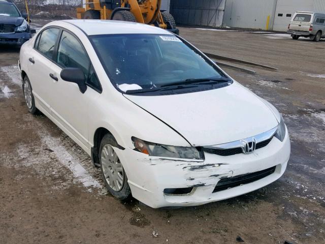 2HGFA1E23AH046072 - 2010 HONDA CIVIC DX WHITE photo 1