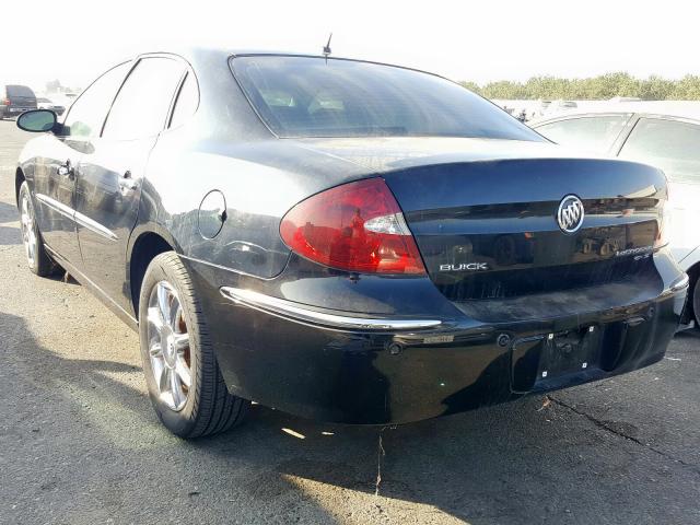 2G4WE587471129038 - 2007 BUICK LACROSSE C BLACK photo 3