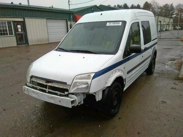 NM0LS6AN7DT133988 - 2013 FORD TRANSIT CO WHITE photo 2