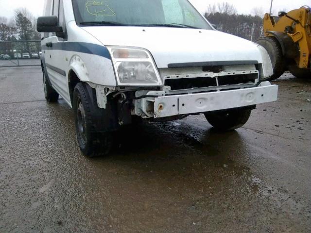 NM0LS6AN7DT133988 - 2013 FORD TRANSIT CO WHITE photo 9