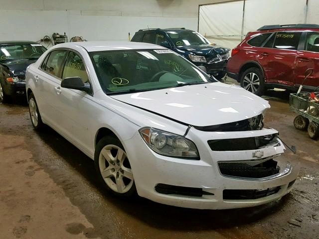 1G1ZB5E00CF120334 - 2012 CHEVROLET MALIBU LS თეთრი ფოტო 1