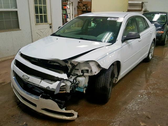 1G1ZB5E00CF120334 - 2012 CHEVROLET MALIBU LS თეთრი ფოტო 2