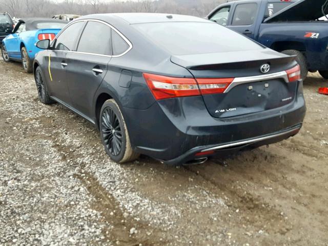 4T1BK1EB6GU218512 - 2016 TOYOTA AVALON XLE BLUE photo 3