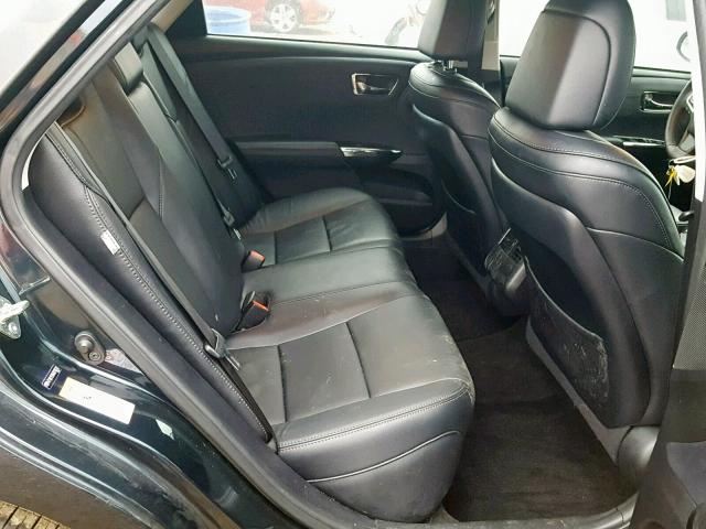 4T1BK1EB6GU218512 - 2016 TOYOTA AVALON XLE BLUE photo 6