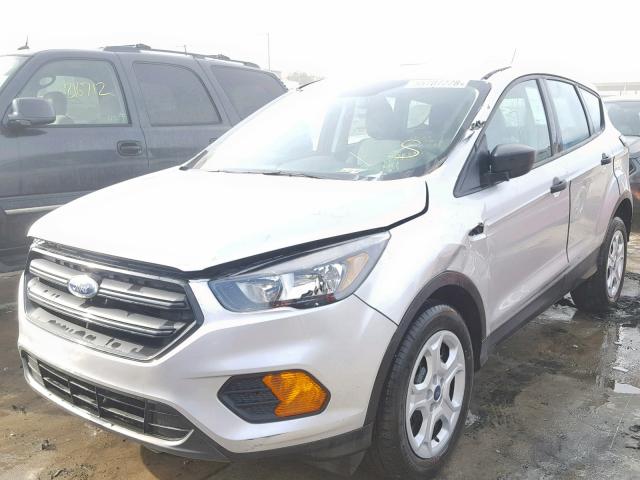 1FMCU0F77JUA48669 - 2018 FORD ESCAPE S SILVER photo 2