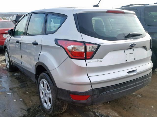 1FMCU0F77JUA48669 - 2018 FORD ESCAPE S SILVER photo 3