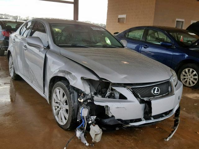 JTHCK262785027558 - 2008 LEXUS IS 250 SILVER photo 1