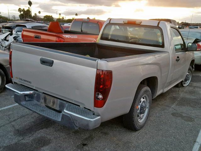 1GCCS146668296387 - 2006 CHEVROLET COLORADO GOLD photo 4