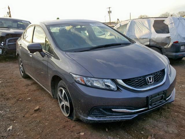 19XFB2F70FE212188 - 2015 HONDA CIVIC SE GRAY photo 1