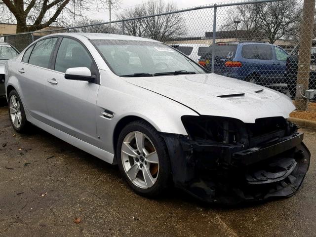 6G2EC57Y29L213945 - 2009 PONTIAC G8 GT SILVER photo 1