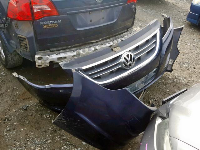 2V8HW34199R518377 - 2009 VOLKSWAGEN ROUTAN SE BLUE photo 9