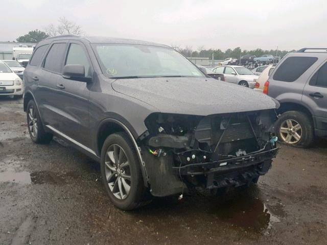 1C4RDJDG0HC758326 - 2017 DODGE DURANGO GT GRAY photo 1