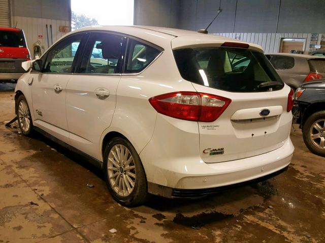 1FADP5CU7DL546216 - 2013 FORD C-MAX PREM WHITE photo 3