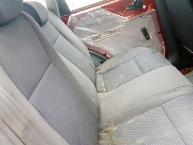 KL1TD66648B017102 - 2008 CHEVROLET AVEO BASE Qırmızı foto 6