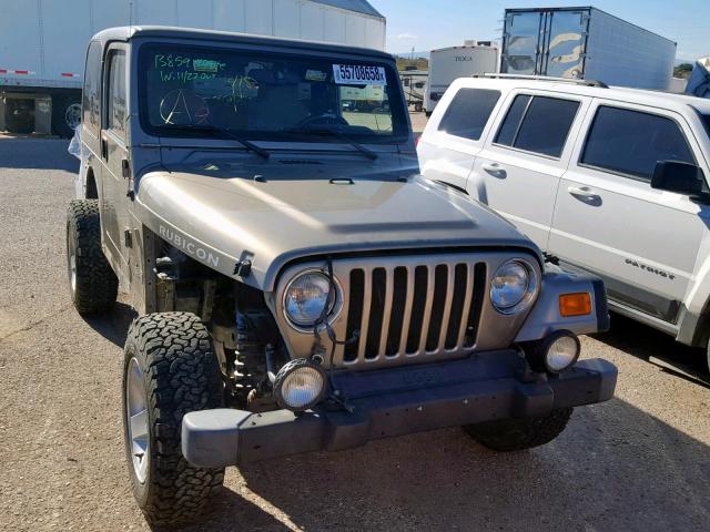 1J4FA69S24P788155 - 2004 JEEP WRANGLER / SILVER photo 1