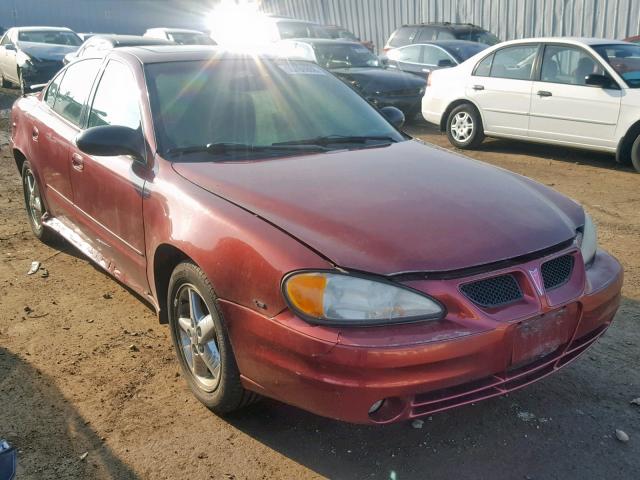 1G2NF52E93C119439 - 2003 PONTIAC GRAND AM S BURGUNDY photo 1