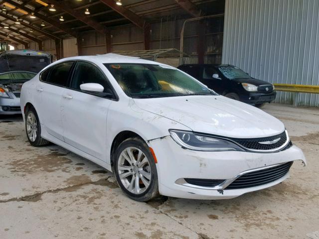 1C3CCCAB4GN152774 - 2016 CHRYSLER 200 LIMITE WHITE photo 1