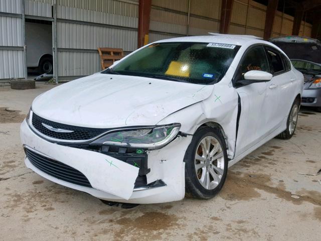 1C3CCCAB4GN152774 - 2016 CHRYSLER 200 LIMITE WHITE photo 2