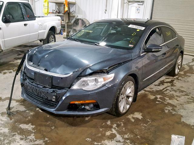 WVWGU7AN0CE552868 - 2012 VOLKSWAGEN CC VR6 4MO GRAY photo 2