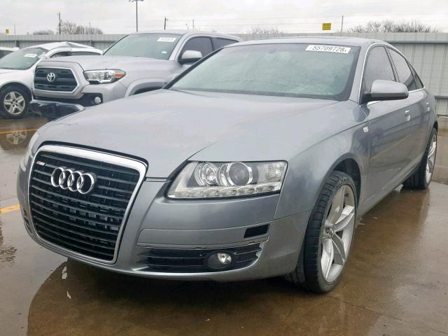 WAUDH74F27N007107 - 2007 AUDI A6 3.2 QUA GRAY photo 2