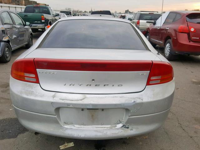 2B3HD46RX3H542938 - 2003 DODGE INTREPID S SILVER photo 9