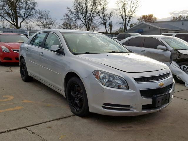 1G1ZC5EB6AF311087 - 2010 CHEVROLET MALIBU 1LT SILVER photo 1