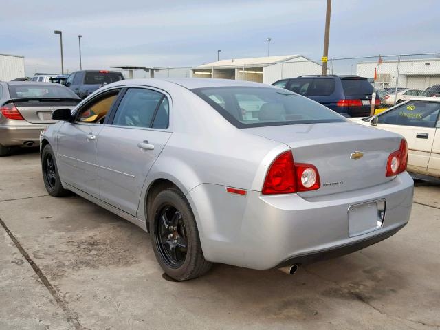 1G1ZC5EB6AF311087 - 2010 CHEVROLET MALIBU 1LT SILVER photo 3