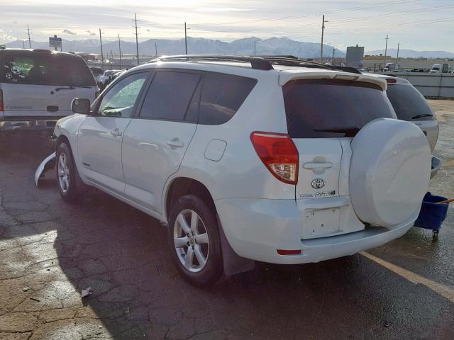 JTMBK31V175023184 - 2007 TOYOTA RAV4 LIMIT WHITE photo 3