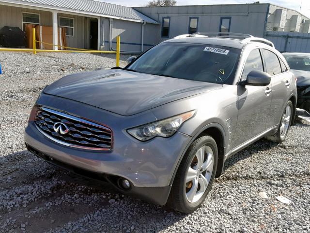 JN8AS1MW0BM733233 - 2011 INFINITI FX35 GRAY photo 2