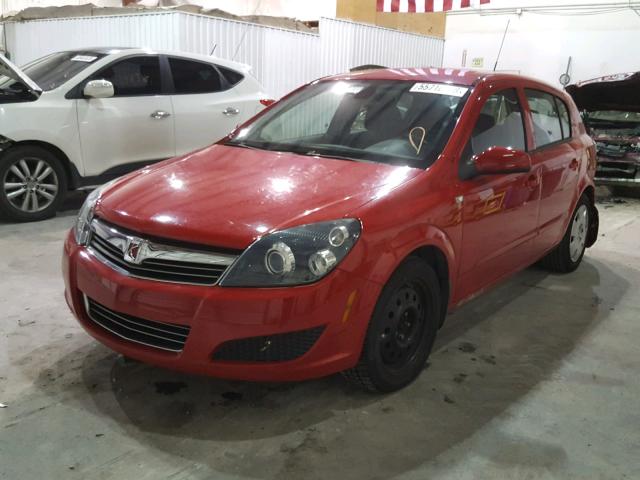 W08AR671085077857 - 2008 SATURN ASTRA XE RED photo 2