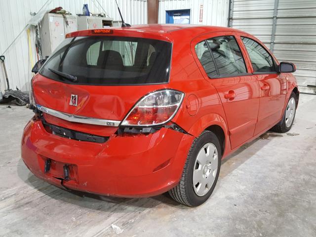 W08AR671085077857 - 2008 SATURN ASTRA XE RED photo 4