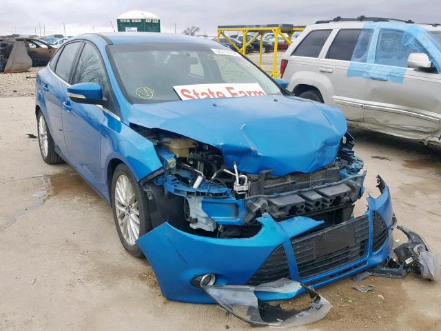 1FADP3J26EL168400 - 2014 FORD FOCUS TITA BLUE photo 1