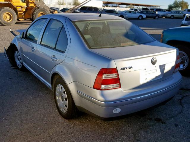 3VWRK69M45M020912 - 2005 VOLKSWAGEN JETTA GL SILVER photo 3