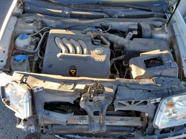 3VWRK69M45M020912 - 2005 VOLKSWAGEN JETTA GL SILVER photo 7