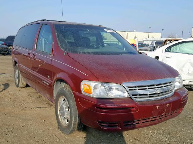 1GNDX13E92D132266 - 2002 CHEVROLET VENTURE LU RED photo 1