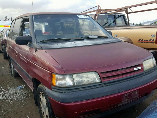 JM3LV5229M0335555 - 1991 MAZDA MPV MAROON photo 1