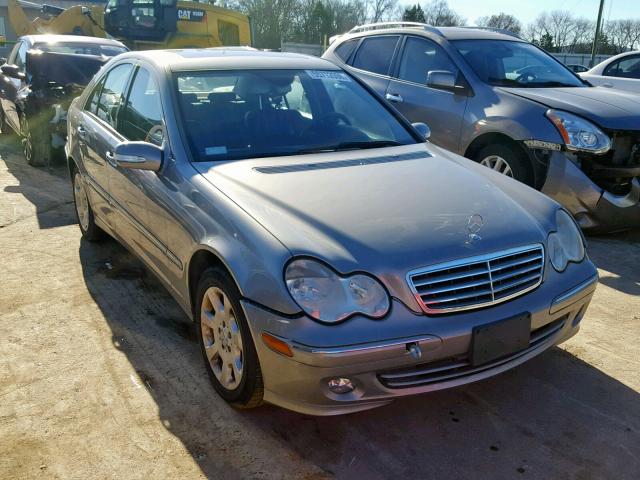 WDBRF81J85F674217 - 2005 MERCEDES-BENZ C 240 4MAT TAN photo 1