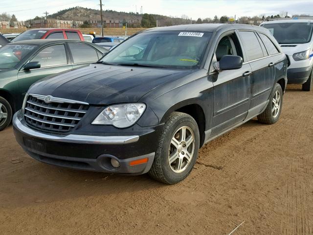 2A8GF68X17R178770 - 2007 CHRYSLER PACIFICA T BLACK photo 2