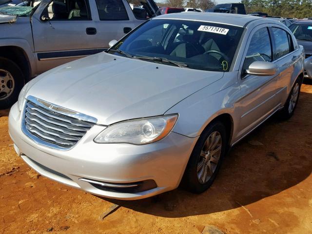 1C3BC1FG3BN545520 - 2011 CHRYSLER 200 TOURIN SILVER photo 2