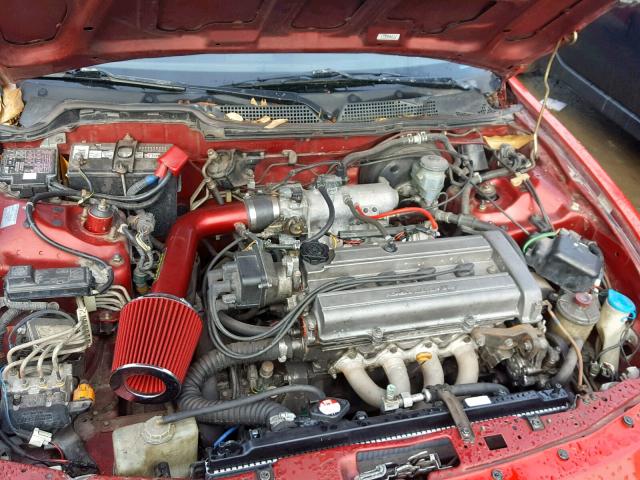 JH4DC4463WS005915 - 1998 ACURA INTEGRA GS RED photo 7