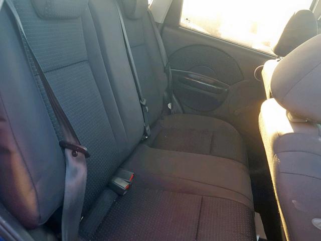 KL1TD66628B056674 - 2008 CHEVROLET AVEO BASE Көк фото 6