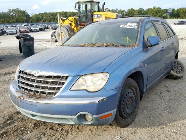 2A8GM68X37R179800 - 2007 CHRYSLER PACIFICA T BLUE photo 2